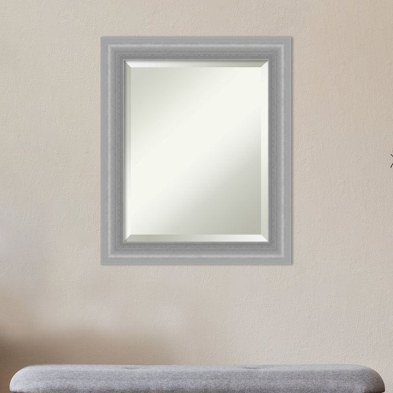 Miroir de salle de bain biseauté Gapland, 24,5 po x 20,5 po