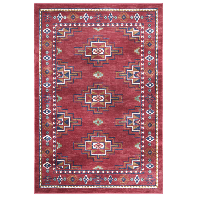 Catia Oriental Indoor / Outdoor Area Rug, Rectangle : 50 x 80 cm