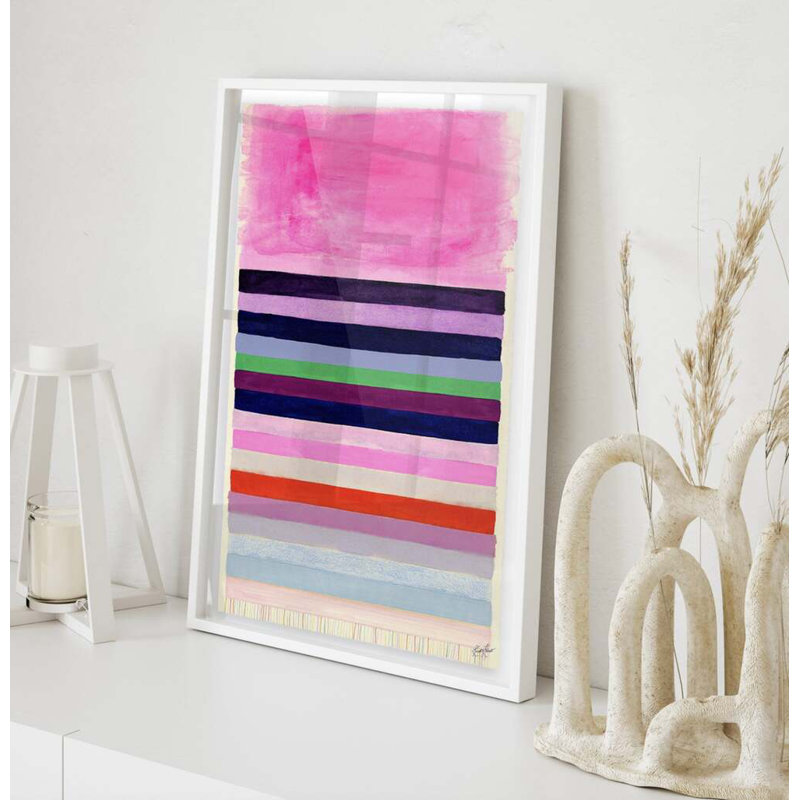 Dance Party By Kristi Kohut, White Wood, 18" H x 24" W