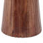 Table de bout ronde en bois de manguier Ernstfried