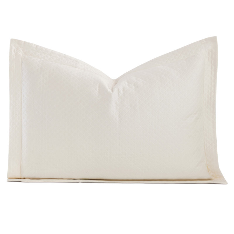 Matera Pillow Sham, Ivory, Standard