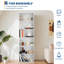 181.4cm H x 54.9cm W Bookcase-1032710522