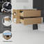Meuble-lavabo suspendu de 91 cm (36 pouces) avec lavabo, tiroir à fermeture douce, lavabo en céramique et contreplaqué.-784465184-784465187