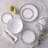Noritake Raylan Set of 4 Bread & Butter/Appetizer Plates, 6.25"