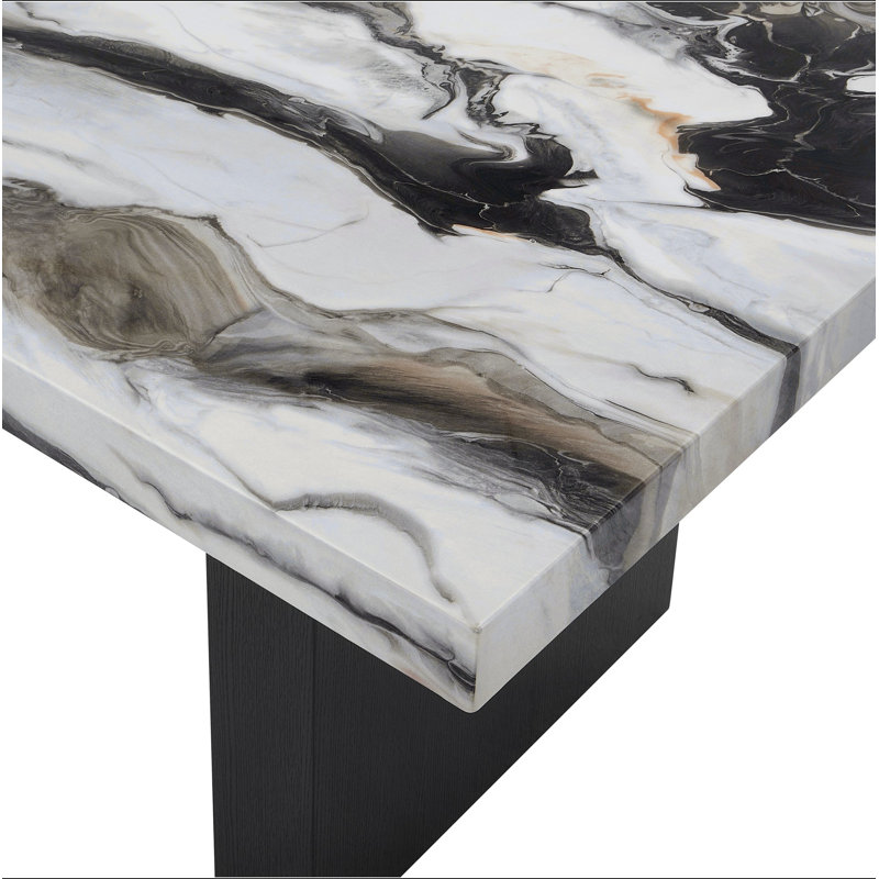 Table de salle à manger rectangulaire 1pc