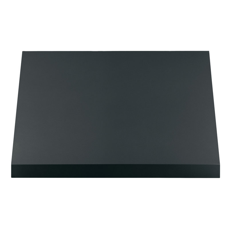 36" Commercial Style Hood, Matte Black, 30"