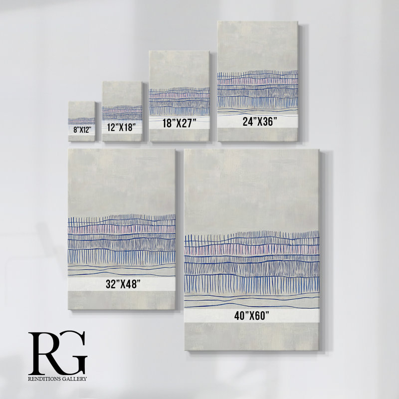 Abstract CDLXXX Gallery Wrapped Canvas - Ready To Hang, 18" H x 12" W
