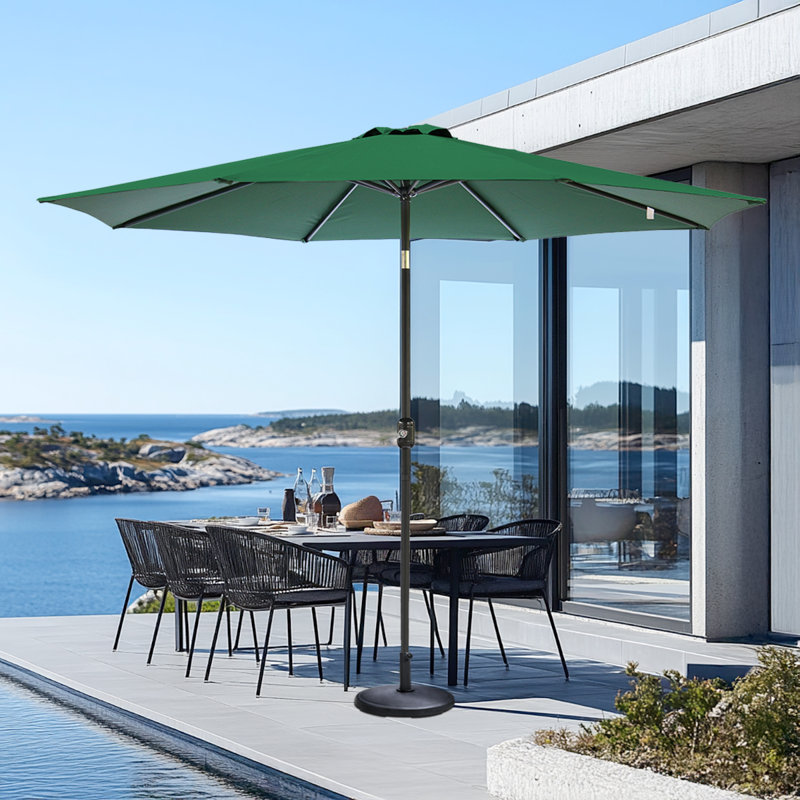300cm Market Parasol, Green