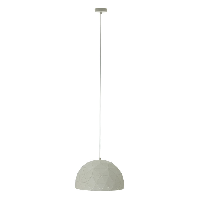 Cosima 1 - Light Single Pendant, Sandy White, Sandy White/White