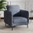 29" W Upholstered Velvet Club Accent Chair-336340862