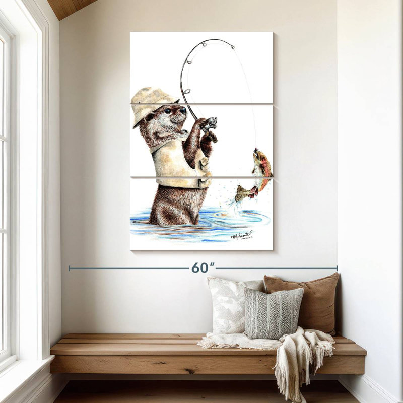 Senne Nature's Fisherman, H 50 po x l 32 po