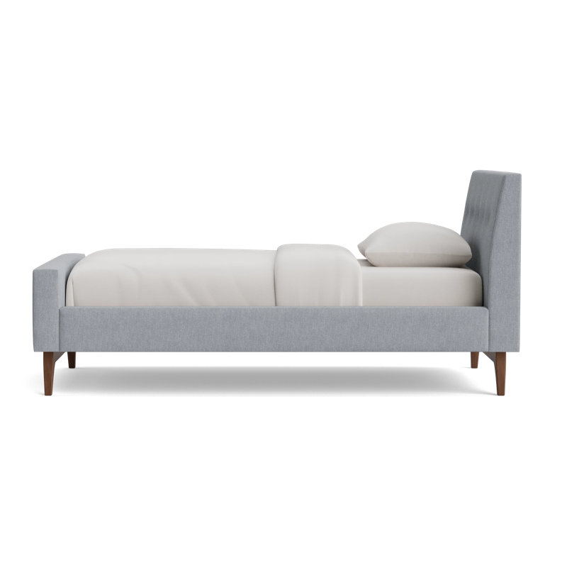 Tyler Bed, Twin, Performance Weave - Onyx