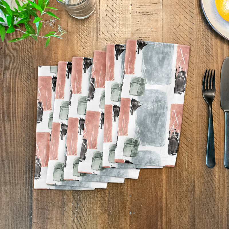 Cotton No Pattern Square Napkin