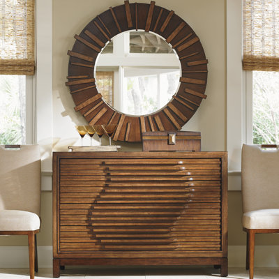 L’île Fusion 4 tiroirs commode avec miroir