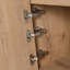 Meuble-lavabo mural flottant 30 po avec lavabo en céramique et porte d'armoire à fermeture en douceur