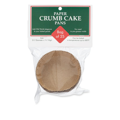 Kitchen Supply Wholesale 25-cup Non-Stick Crumb Cake Muffin Top Papers