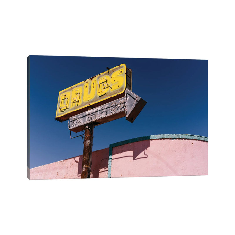 New Mexico Drugs by Bethany Young - Print on Canvas, 101.6cm H x 152.4cm W x 3.81cm D, Wrapped Canvas