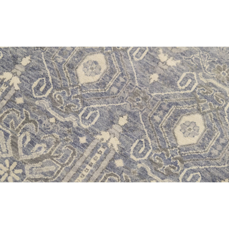 Handmade Wool Floral Area Rug
