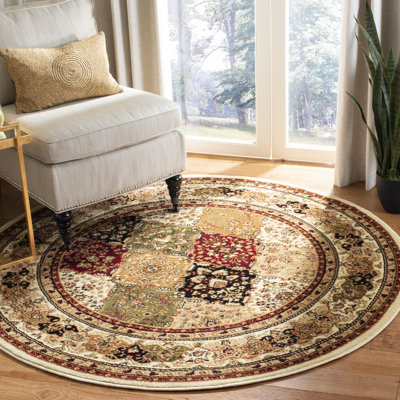 Malayah Klose Oriental Multi/Ivory Area Rug