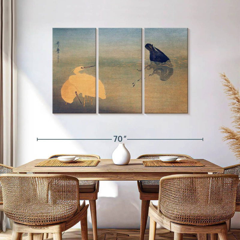 U To Shirasagi, 36" H x 57" W