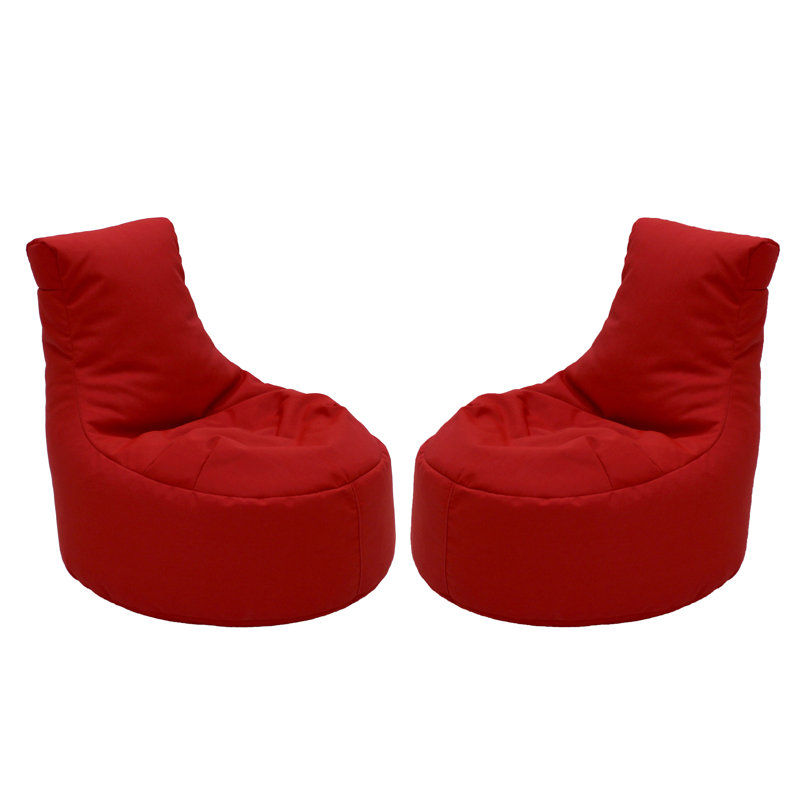 Fauteuil à billes Element Paddle Out Kids, Oléfine rouge
