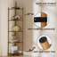 130.8cm H x 30cm W Corner Bookcase