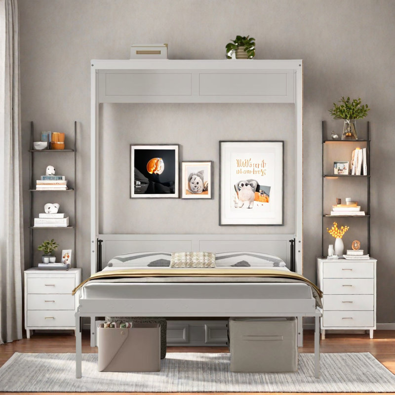 Murphy Bed With 2 Drawers
