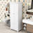 Modern Bathroom Storage Cabinet with Adjustable Shelf, 2 Drawers and Anti-Tipping Design-806922334