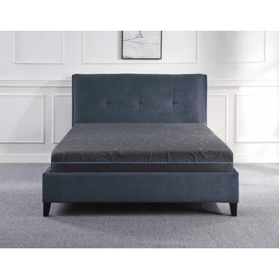 Shad 8" Queen Gel-Infused Memory Foam Hybrid Mattress with 588 Pocket Coils, CertiPUR-US Certified
