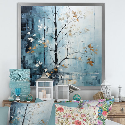 Feuilles d'érable au clair de lune