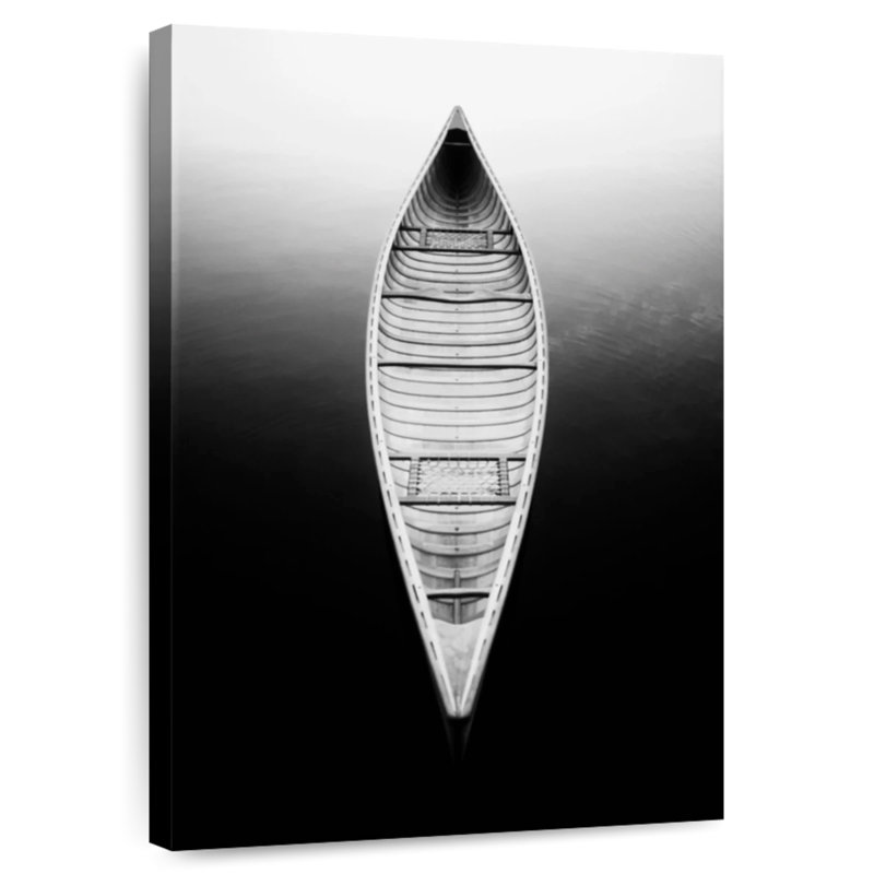 Mehar An Empty Canoe, 45" H x 30" W