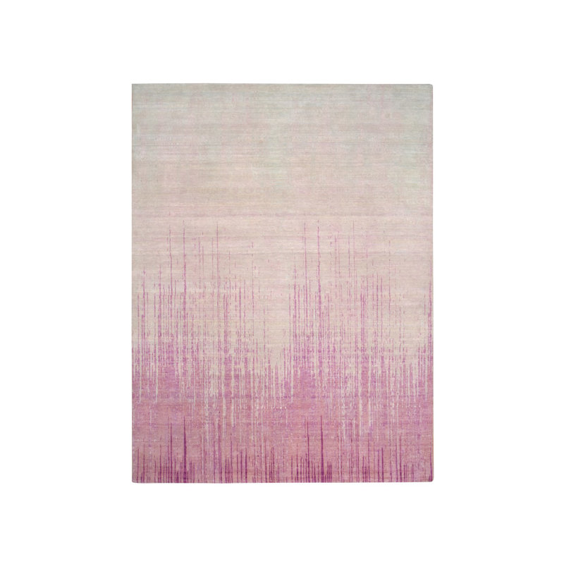 Tapis en laine naturel noué à la main 9 pi 2 po x 12 pi 4 po BC0A982F90EB47F18978B9D6D8D4F3BB