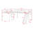 L-Shaped Loft Bed With Ladder And Slide-565720448