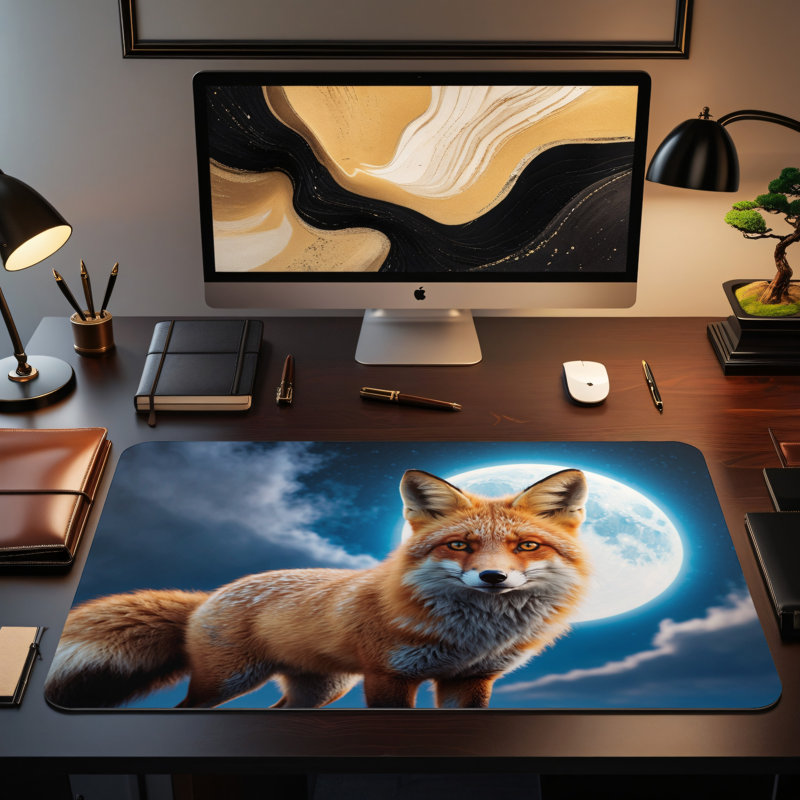 Polyester Desk Pad, 31.5x15.5
