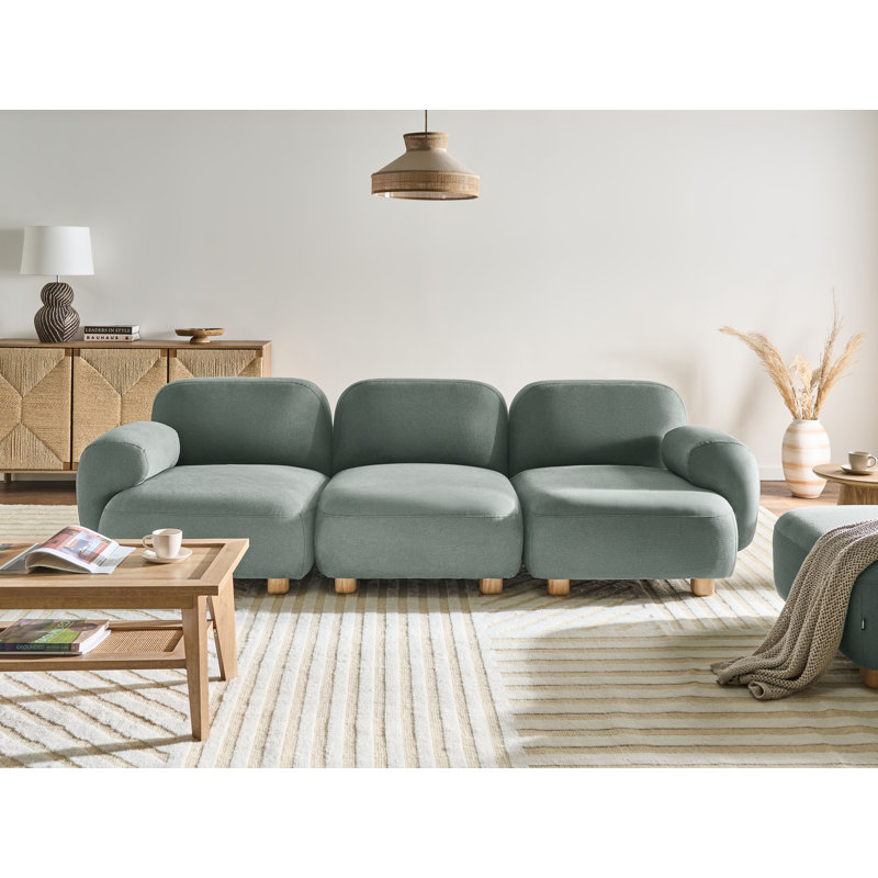 Taria 3 Seater Fabric Sofa