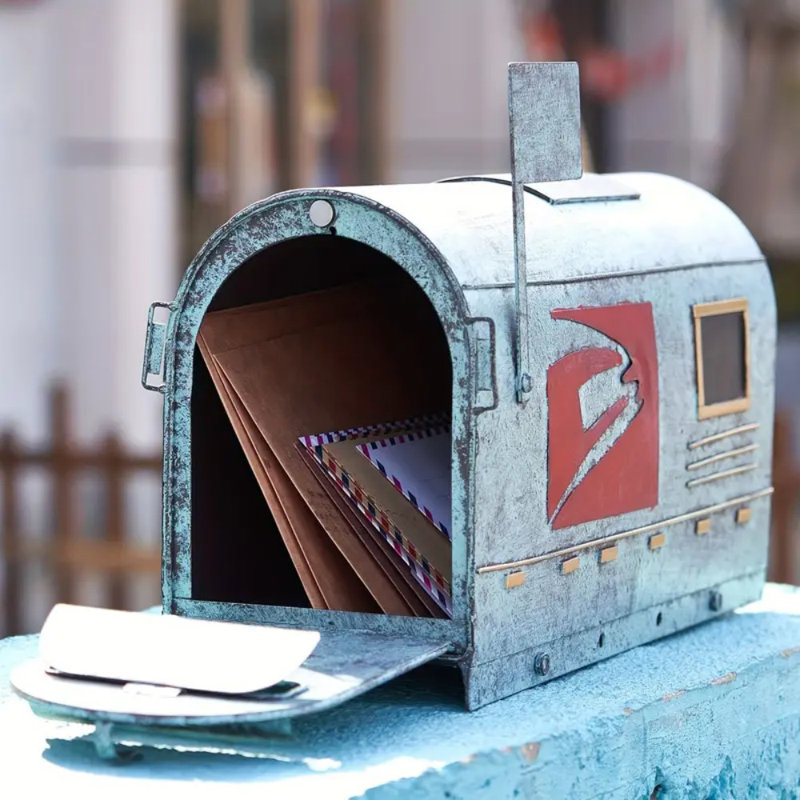 Boîte aux lettres robuste en acier galvanisé