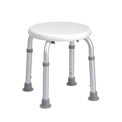 Chaise de douche pour douche intérieure, tabouret de douche à hauteur réglable, banc de siège de baignoire antidérapant pour personnes à mobilité réduite, capacité de 300 lb