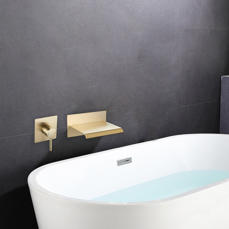 Bathroom Faucet, Brushed Gold