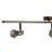 24'' 3 -Light Track Track Kit with Adjustable Head