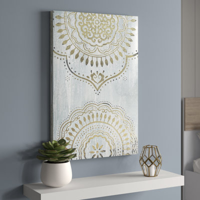 Indigo Mandala I by June Erica Vess - Print