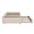 Upholstered L-Shaped Upholstered Daybed With Pop Up Trundle-1058427172