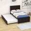 Lit plateforme simple en bois-1539742170
