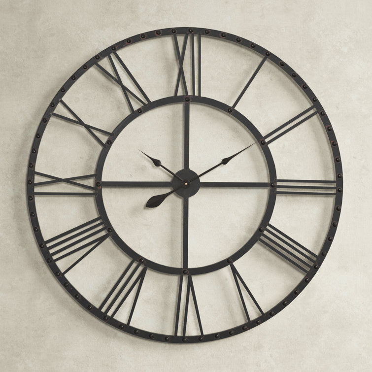 Acerra Metal Wall Clock