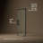 Statement76" H Pivot Shower Door With 5/16"-Thick Glass-115312543