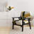 Geometric IV - Upholstered Modern Accent Arm Chair-1534695109-1513655763