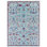 Wool Oriental Area Rug in Blue/Red/Yellow