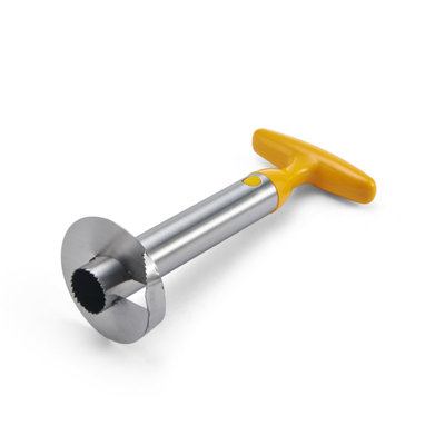 Farberware Professional Stainless Steel Pineapple Corer, Standard, yellow