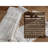 Boho Table Placemats For Dining Living Room - Set Of 6, Brown