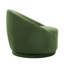 Fauteuil demi-tonneau pivotant de 35,04 po Aunna Nenuphar-1497142509