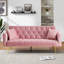 Futon canapé convertible canapé-lit en velours canapé-lit pour le bureau de la chambre à coucher salon-1352932090